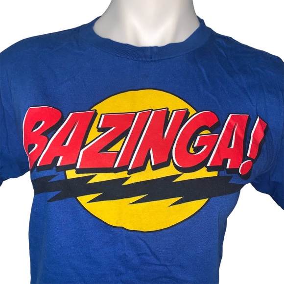 Ripple Junction Bazinga Big Bang Theory T-Shirt - Picture 3 of 7